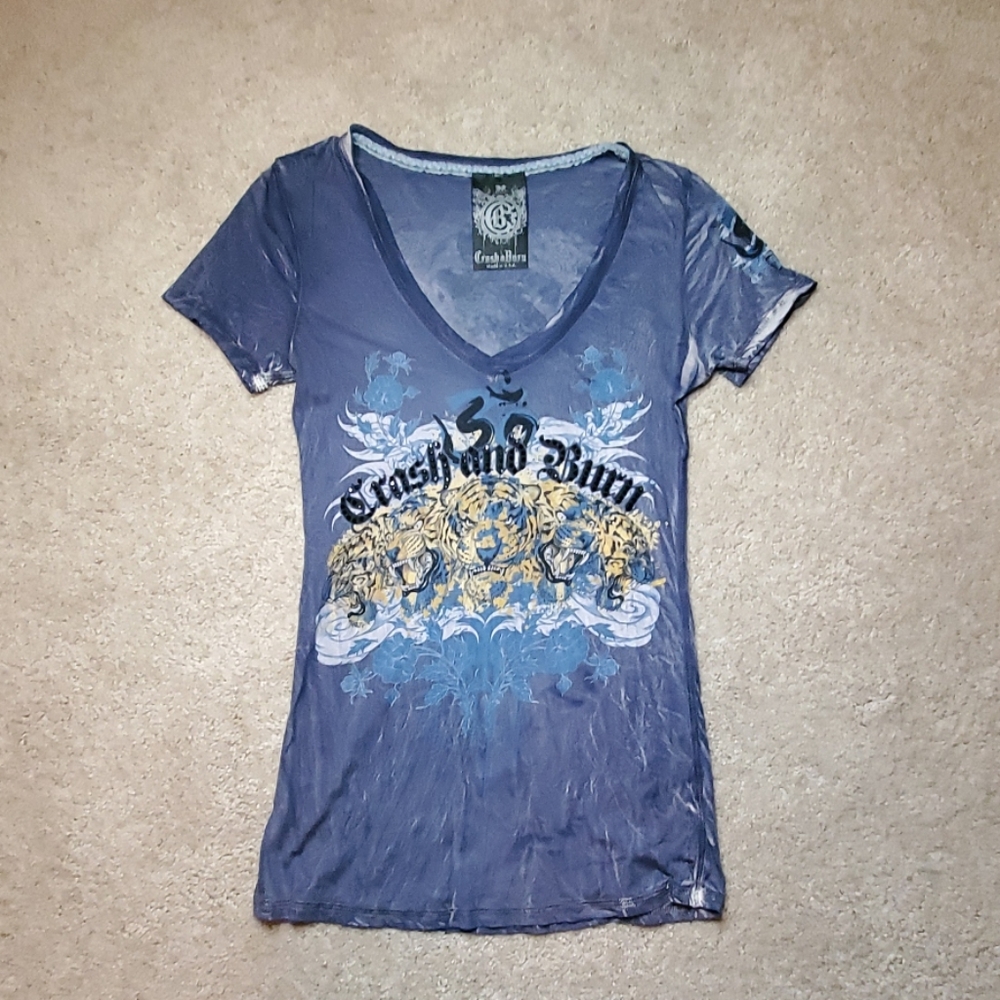 Crash & Burn Tee